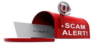 Email scam alert
