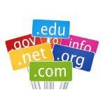 a variety of domain names to choose from